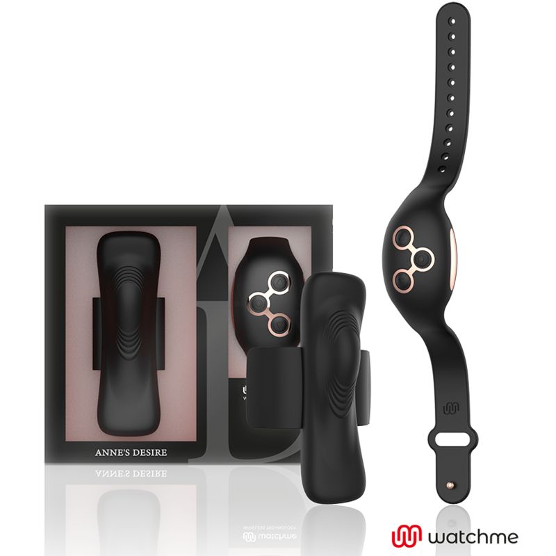 ANNE'S DESIRE - PANTY PLEASURE TECNOLOG A WATCHME NERO/ORO ANNE'S DESIRE - PANTY PLEASURE TECNOLOG A WATCHME NERO/ORO