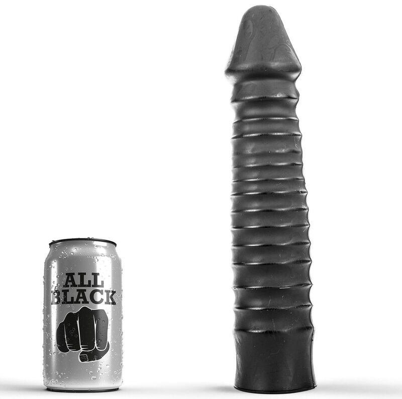 ALL BLACK - DILDO 26 CM ALL BLACK - DILDO 26 CM