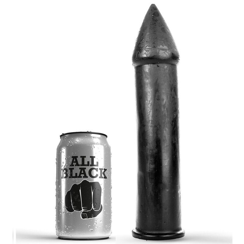 ALL BLACK - DILDO 24 CM ALL BLACK - DILDO 24 CM