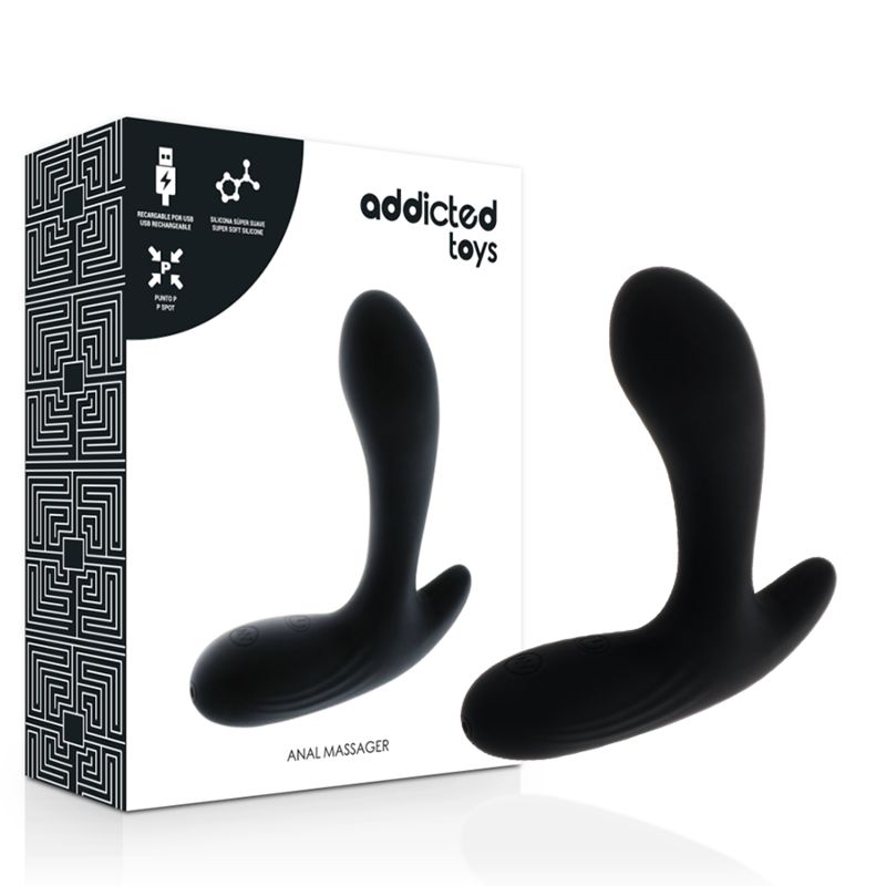 ADDICTED TOYS - MASSAGGIATORE ANALE VIBRAZIONE NERA ADDICTED TOYS - MASSAGGIATORE ANALE VIBRAZIONE NERA
