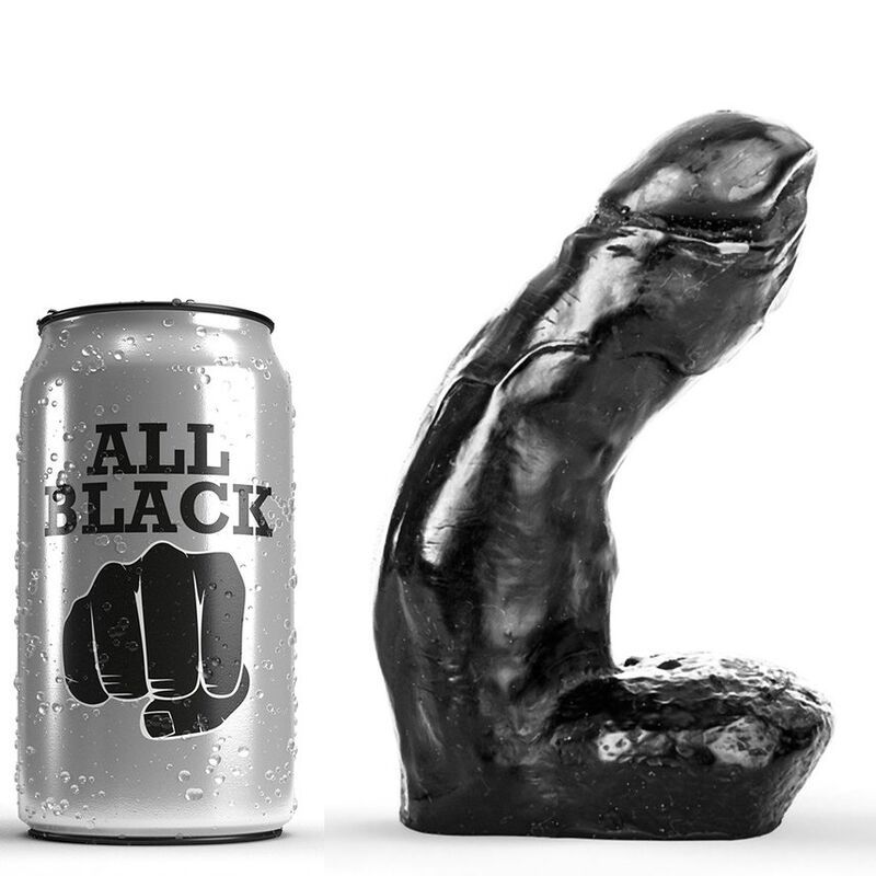 ALL BLACK - DILDO REALISTICO 15 CM ALL BLACK - DILDO REALISTICO 15 CM