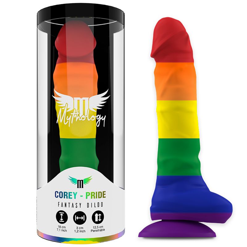 MYTHOLOGY - COREY PRIDE DILDO M MYTHOLOGY - COREY PRIDE DILDO M