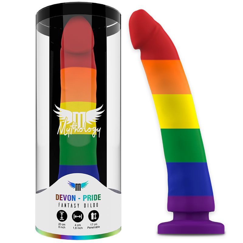 MYTHOLOGY - DEVON PRIDE DILDO L MYTHOLOGY - DEVON PRIDE DILDO L