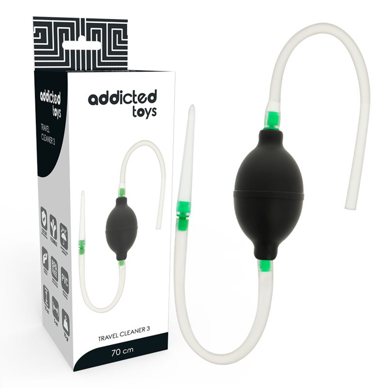 ADDICTED TOYS - SET DI CLISTERE NERO ADDICTED TOYS - SET DI CLISTERE NERO