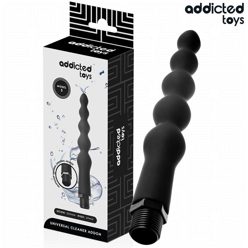 ADDICTED TOYS - PULITORE ANALE CON ADATTATORE UNIVERSALE MODELLO 5 ADDICTED TOYS - PULITORE ANALE CON ADATTATORE UNIVERSALE MODELLO 5