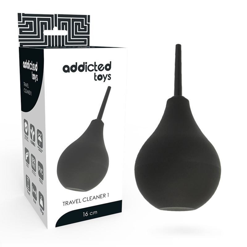 ADDICTED TOYS - DOCCIA ANALE NERA ADDICTED TOYS - DOCCIA ANALE NERA