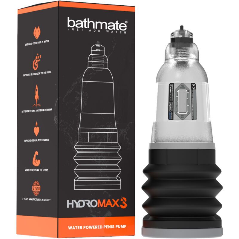 BATHMATE - HYDROMAX 3 TRASPARENTE BATHMATE - HYDROMAX 3 TRASPARENTE