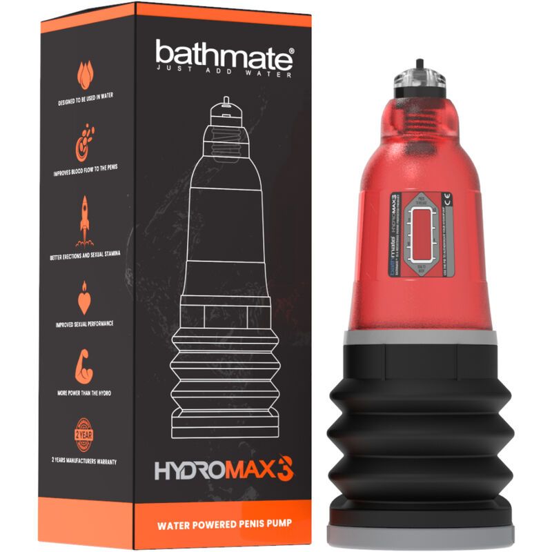 BATHMATE - HYDROMAX 3 ROSSO BATHMATE - HYDROMAX 3 ROSSO