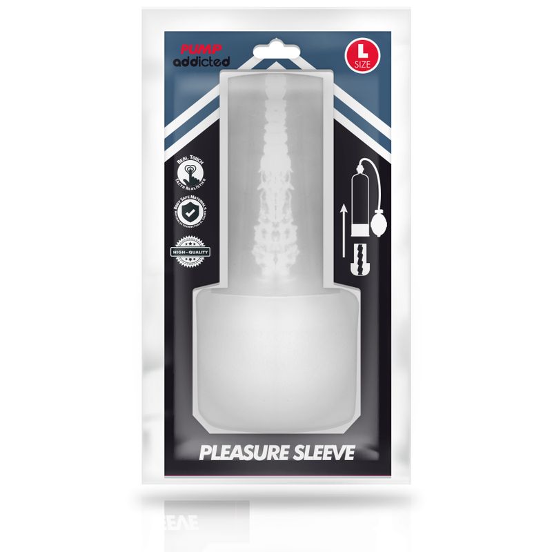 PUMP ADDICTED - POMPA AUTOMATICA PLEASURE SLEEVE PUMP ADDICTED - POMPA AUTOMATICA PLEASURE SLEEVE