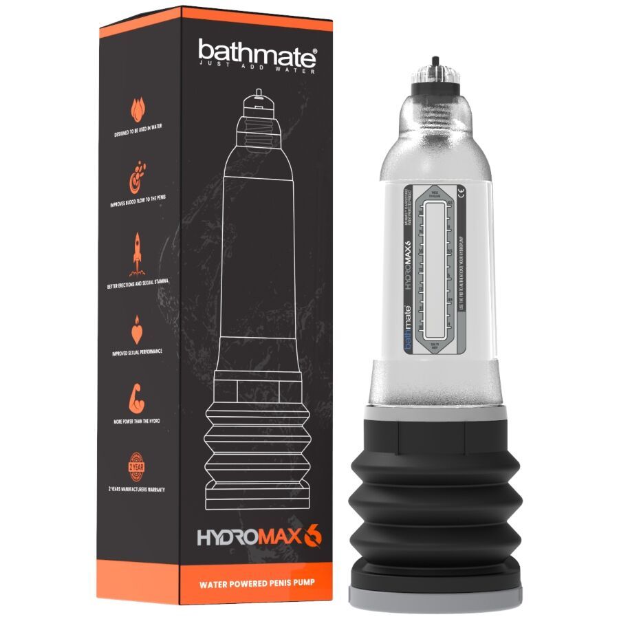 BATHMATE - HYDROMAX 6 TRASPARENTE BATHMATE - HYDROMAX 6 TRASPARENTE