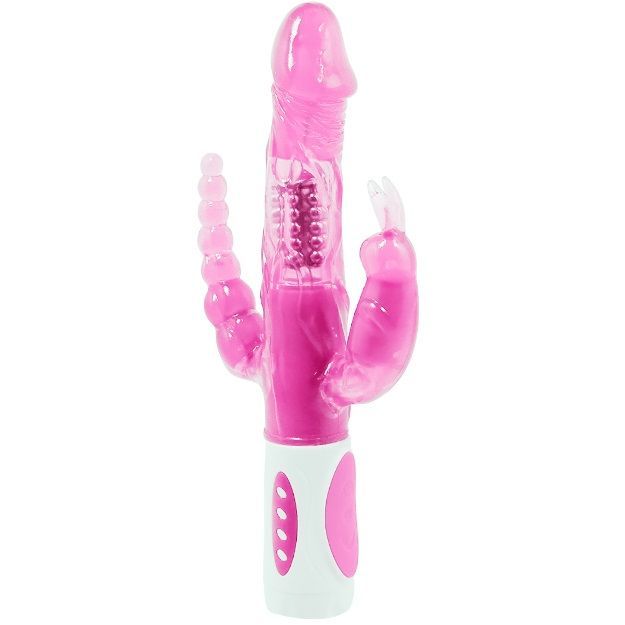 BAILE - PRETTY BUNNY TRIPLO VIBRATORE ROTATORE BAILE - PRETTY BUNNY TRIPLO VIBRATORE ROTATORE