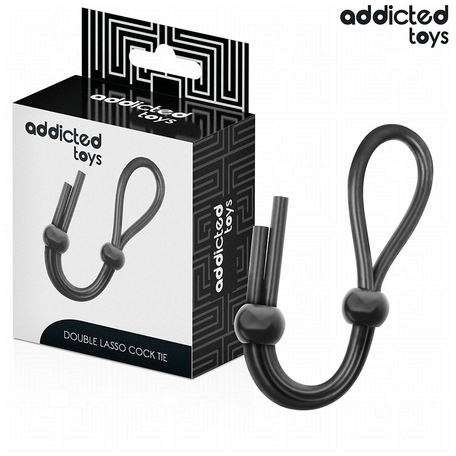 ADDICTED TOYS - CORDA IN SILICONE PER IL PENE A DOPPIO ANELLO ADDICTED TOYS - CORDA IN SILICONE PER IL PENE A DOPPIO ANELLO