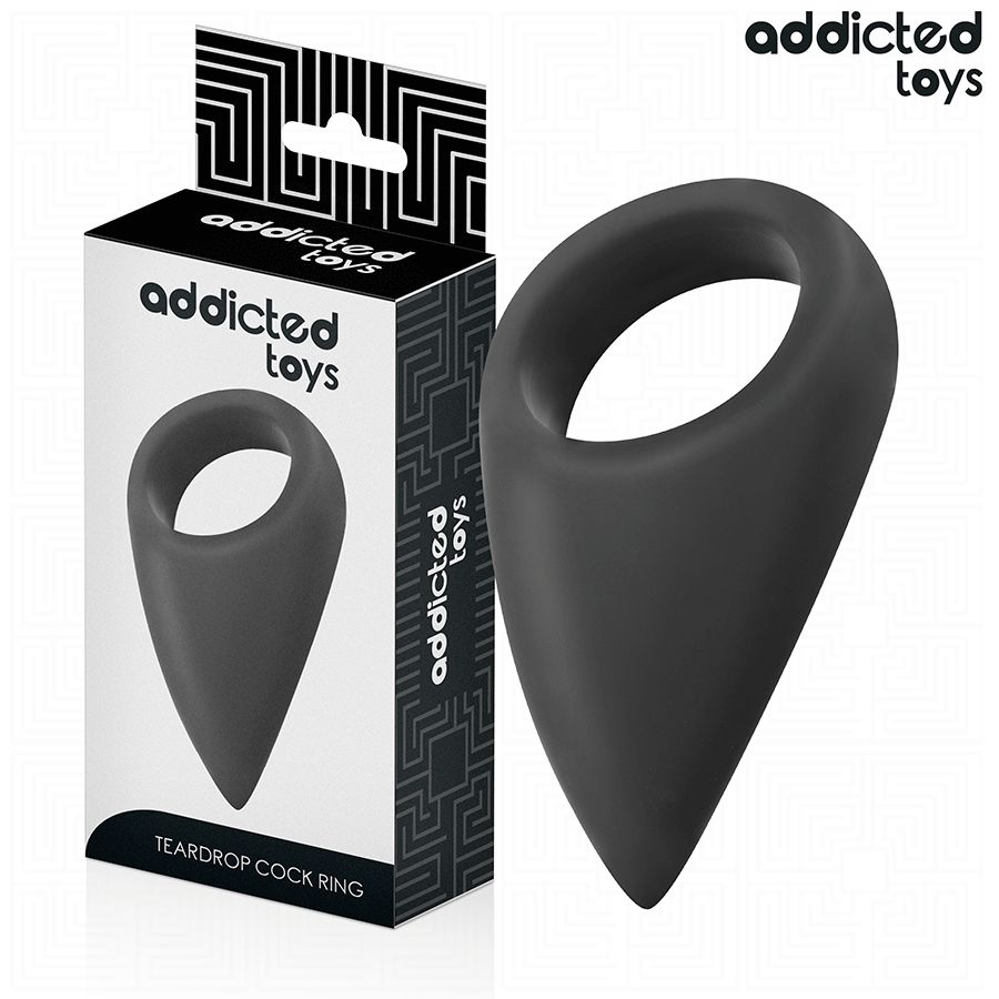 ADDICTED TOYS - ANELLO PER PENE A FORMA DI LACRIMA ADDICTED TOYS - ANELLO PER PENE A FORMA DI LACRIMA