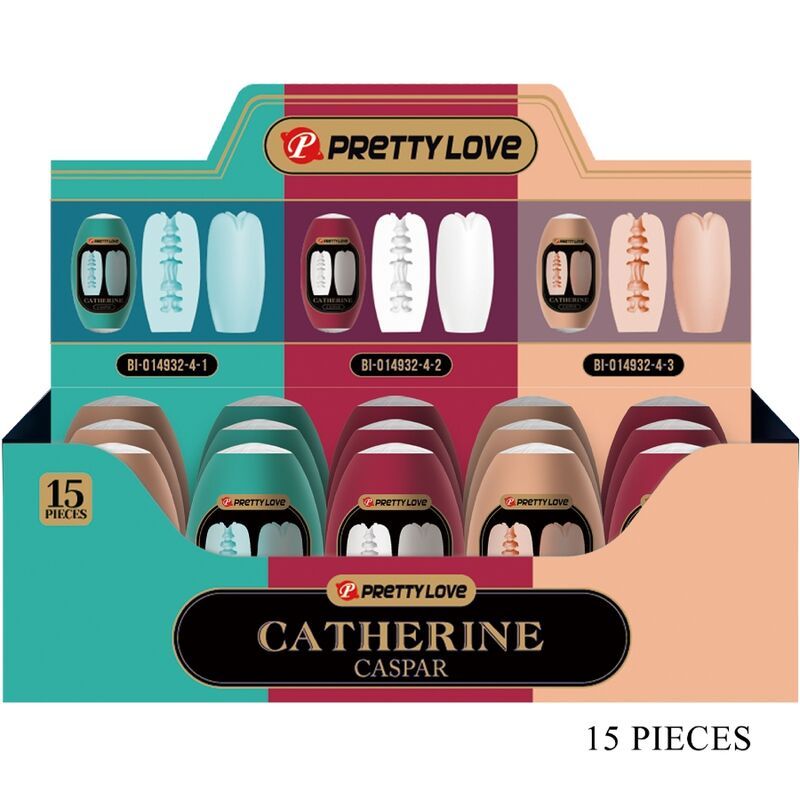 PRETTY LOVE - CASPAR PACK 15 VARI MASTURBATORI MASCHILI PRETTY LOVE - CASPAR PACK 15 VARI MASTURBATORI MASCHILI