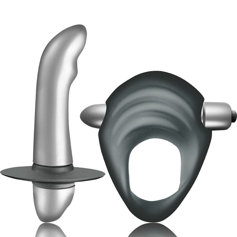 CLIMAXIMUM - ENTICE KIT ANELLO PER IL PENE + VIBRATORE PER LA PROSTATA PER PRINCIPIANTI CLIMAXIMUM - ENTICE KIT ANELLO PER IL PENE + VIBRATORE PER LA PROSTATA PER PRINCIPIANTI