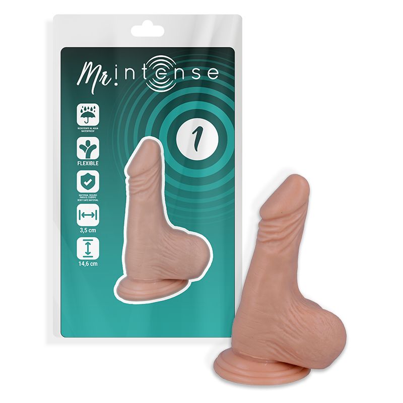 MR INTENSE - 1 PENE REALISTICO 14.6 CM -O- 3.5 CM MR INTENSE - 1 PENE REALISTICO 14.6 CM -O- 3.5 CM