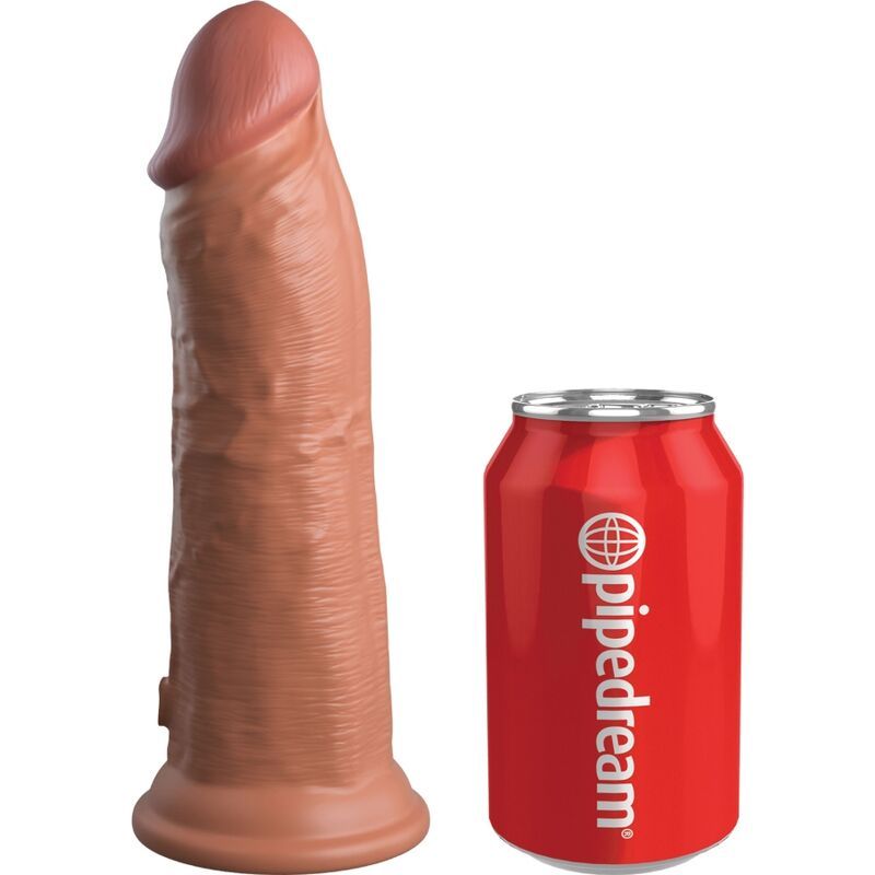 KING COCK - ELITE DILDO REALISTICO VIBRANTE E SILICONE 20.3 CM CARAMEL KING COCK - ELITE DILDO REALISTICO VIBRANTE E SILICONE 20.3 CM CARAMEL