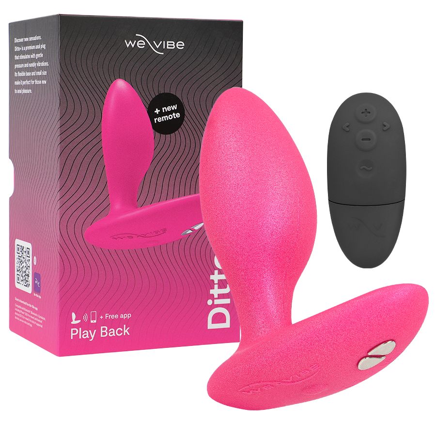 WE-VIBE - DITTO+ VIBRATORE PLUG ANALE ROSA