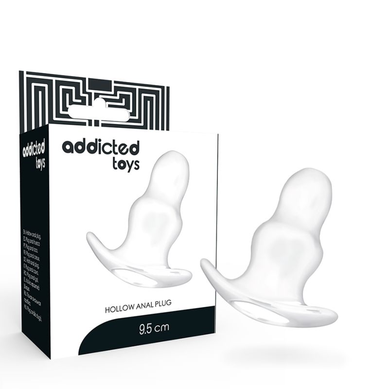 ADDICTED TOYS - DILATATORE ANALE MEDIO 9.5 CM - TRASPARENTE ADDICTED TOYS - DILATATORE ANALE MEDIO 9.5 CM - TRASPARENTE