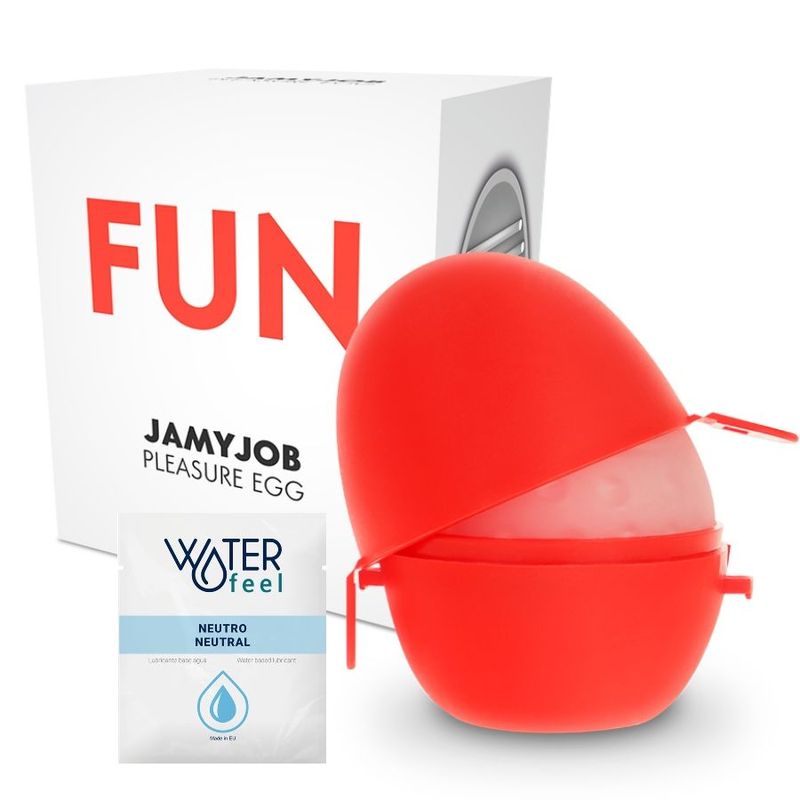 JAMYJOB - EGG MASTURBATOR EDIZIONE ROSSA DISCRETT JAMYJOB - EGG MASTURBATOR EDIZIONE ROSSA DISCRETT
