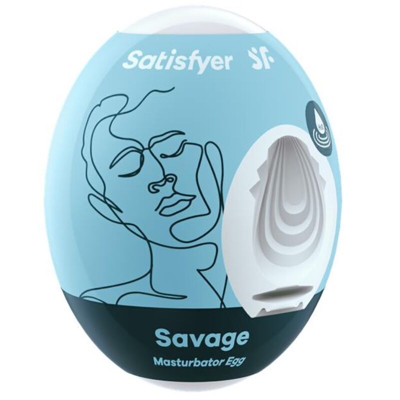 SATISFYER - SAVAGE MASTURBATOR UOVO SATISFYER - SAVAGE MASTURBATOR UOVO