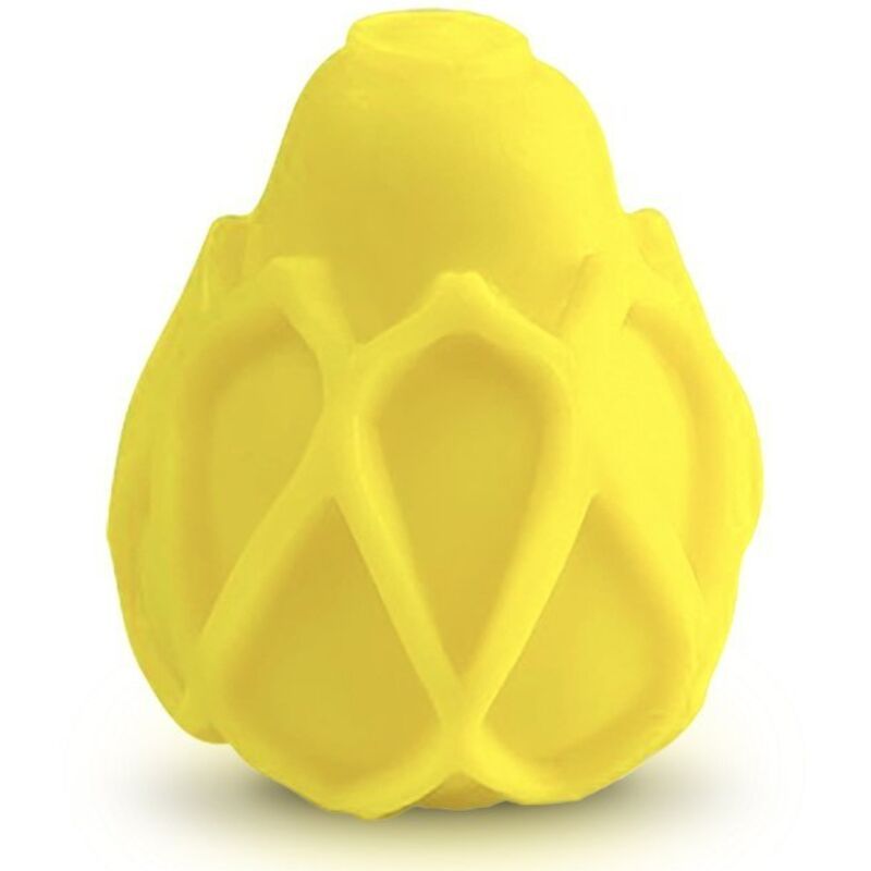 G-VIBE - UOVO MASTURBATORE RIUTILIZZABILE GIALLO STRUTTURATO G-VIBE - UOVO MASTURBATORE RIUTILIZZABILE GIALLO STRUTTURATO