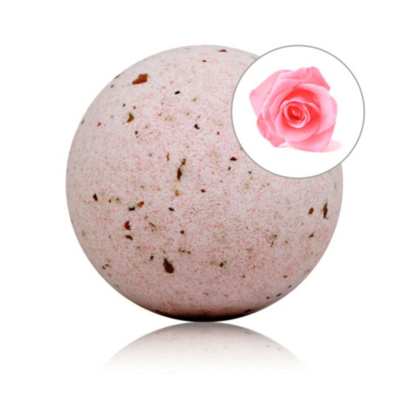 TALOKA - BOMBA DA BAGNO PROFUMATA ALLA ROSA CON PETALI DI ROSA TALOKA - BOMBA DA BAGNO PROFUMATA ALLA ROSA CON PETALI DI ROSA