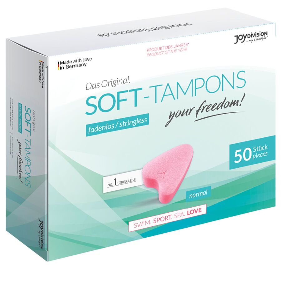 JOYDIVISION SOFT-TAMPONS - TAMPONI MORBIDI ORIGINALI 50 UDS JOYDIVISION SOFT-TAMPONS - TAMPONI MORBIDI ORIGINALI 50 UDS