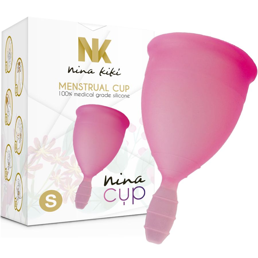 NINA KIKÍ - COPPA MESTRUALE ROSA - TAGLIA S NINA KIKÍ - COPPA MESTRUALE ROSA - TAGLIA S