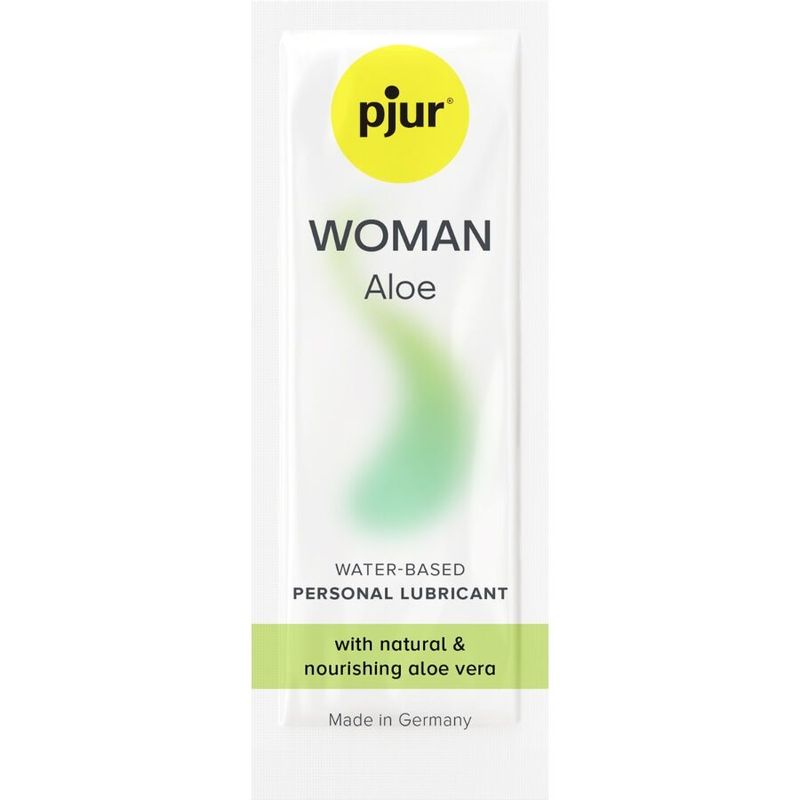 PJUR - WOMAN ALOE LUBRIFICANTE A BASE ACQUA 2 ML PJUR - WOMAN ALOE LUBRIFICANTE A BASE ACQUA 2 ML