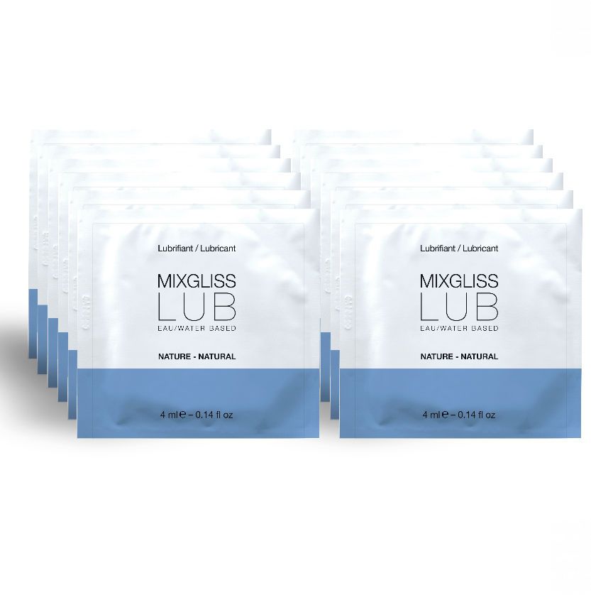 MIXGLISS - LUBRIFICANTE NATURALE A BASE ACQUA 12 MONODOSE 4 ML MIXGLISS - LUBRIFICANTE NATURALE A BASE ACQUA 12 MONODOSE 4 ML