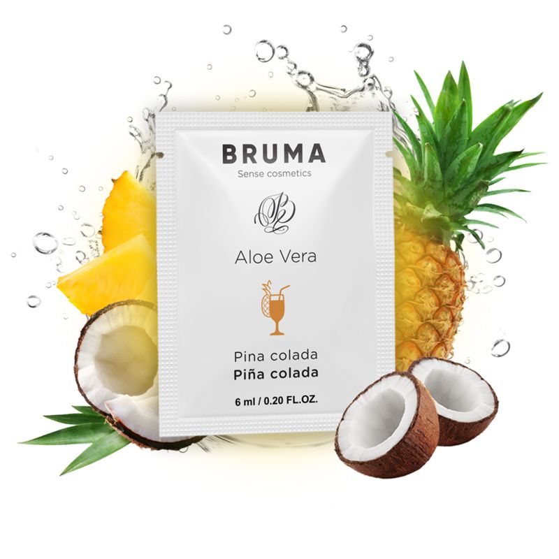 BRUMA - GEL SCORREVOLE ALOE VERA GUSTO PINA COLADA 6 ML BRUMA - GEL SCORREVOLE ALOE VERA GUSTO PINA COLADA 6 ML