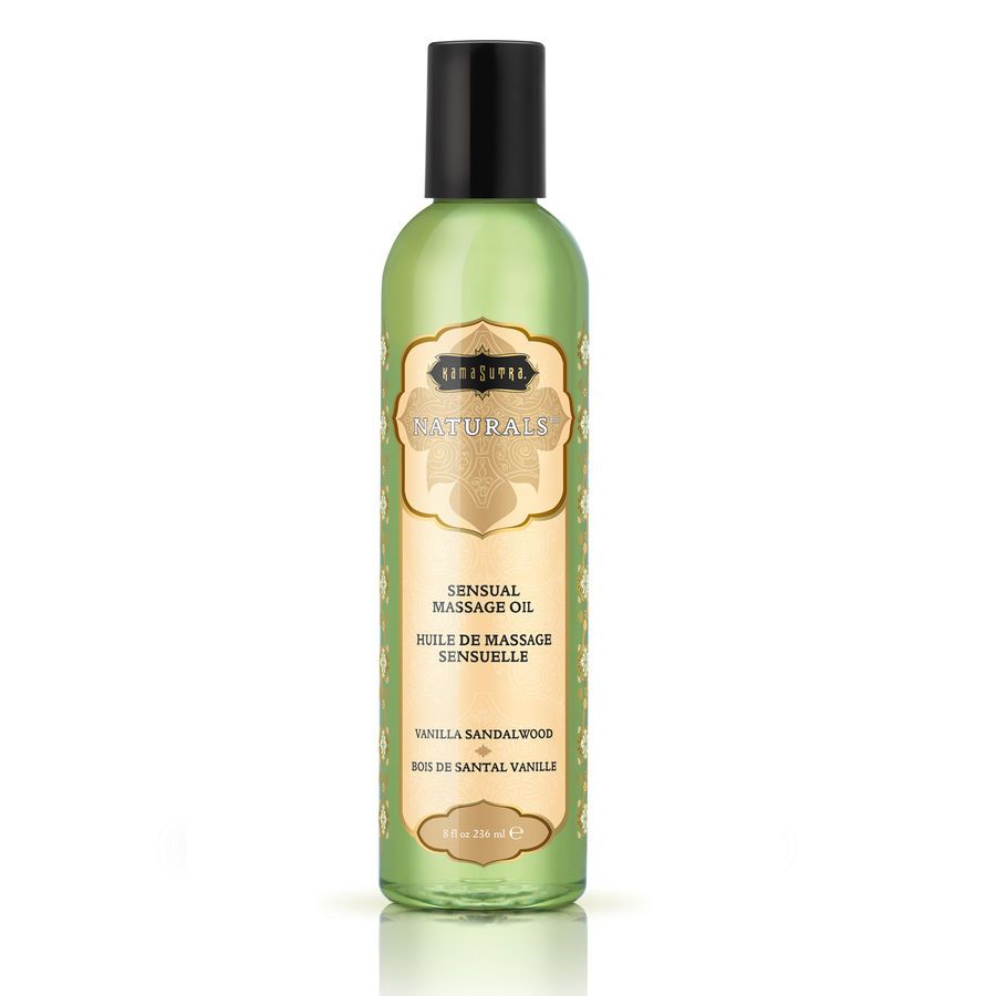 KAMASUTRA - OLIO DA MASSAGGIO ALLA VANIGLIA CON LEGNO DI SANDALO 236ML