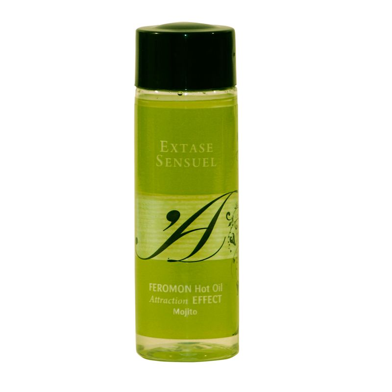 EXTASE SENSUAL - OLIO DA MASSAGGIO EFFETTO CALORE AI FEROMONI DEL MOJITO 100 ML EXTASE SENSUAL - OLIO DA MASSAGGIO EFFETTO CALORE AI FEROMONI DEL MOJITO 100 ML