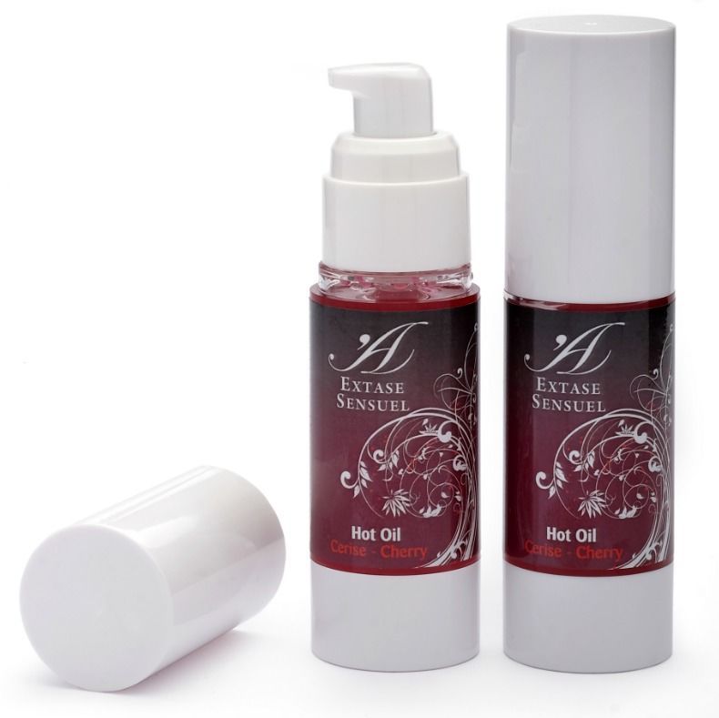 EXTASE SENSUAL - OLIO CALORE STIMOLANTE ALLA CILIEGIA 30 ML EXTASE SENSUAL - OLIO CALORE STIMOLANTE ALLA CILIEGIA 30 ML