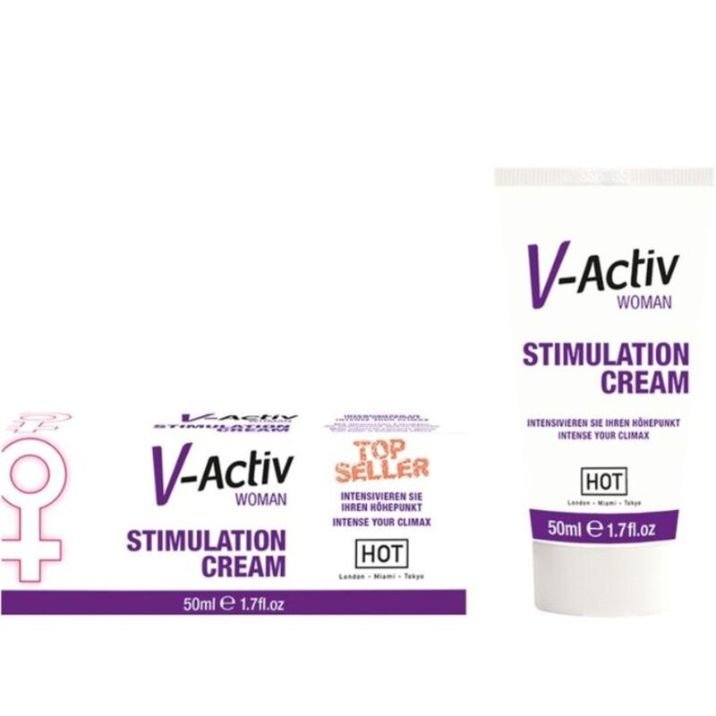 HOT - V-ACTIV CREMA STIMOLANTE DONNA 50ML HOT - V-ACTIV CREMA STIMOLANTE DONNA 50ML