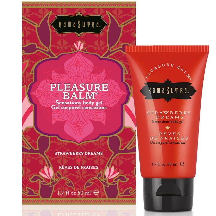 KAMASUTRA - BALSAMO STIMOLANTE DEL PIACERE GUSTO FRAGOLA DREAMS 50ML KAMASUTRA - BALSAMO STIMOLANTE DEL PIACERE GUSTO FRAGOLA DREAMS 50ML