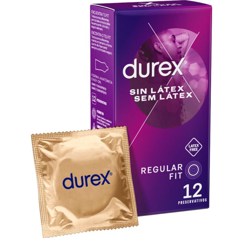 DUREX - PRESERVATIVI SENZA LATTICE 12 UNITÀ DUREX - PRESERVATIVI SENZA LATTICE 12 UNITÀ