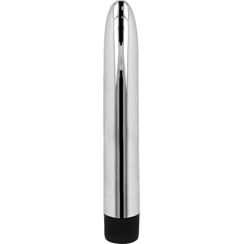 OHMAMA - VIBRATORE CLASSICO IN ARGENTO 17,5 CM OHMAMA - VIBRATORE CLASSICO IN ARGENTO 17,5 CM