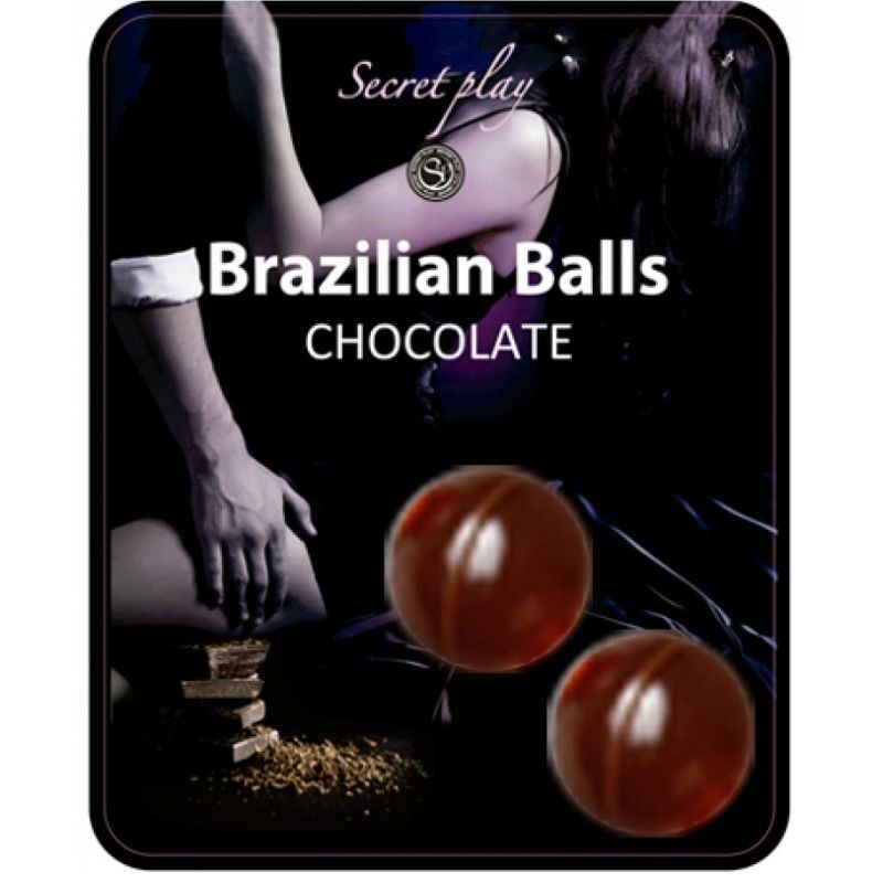 SECRETPLAY - 2 PALLINE BRASILIANE CIOCCOLATO SECRETPLAY - 2 PALLINE BRASILIANE CIOCCOLATO