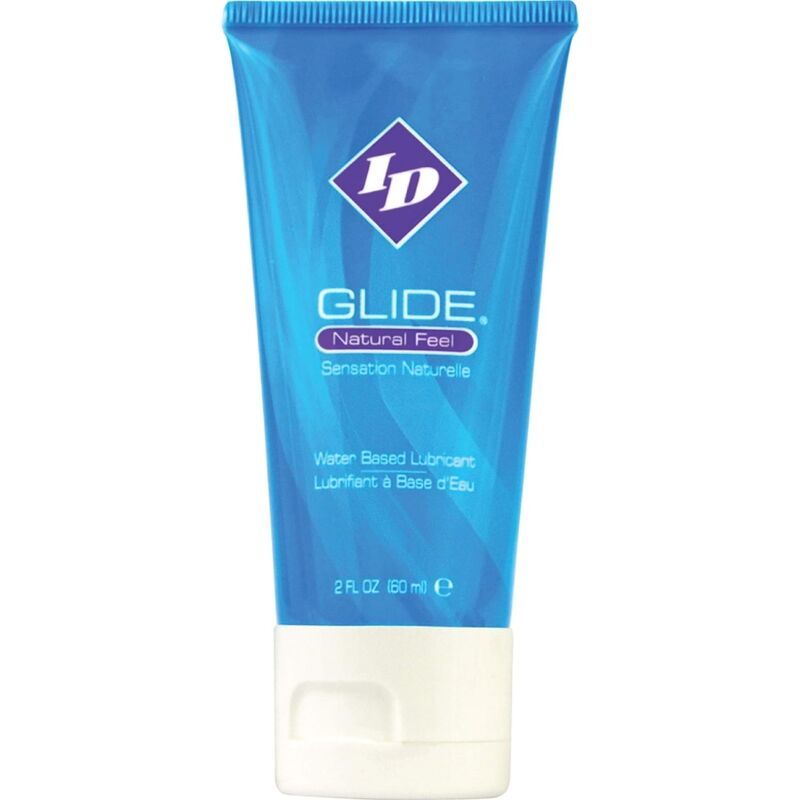 ID GLIDE - LUBRIFICANTE A BASE ACQUA DA VIAGGIO ULTRA LUNGA DURATA TUBO 60 ML ID GLIDE - LUBRIFICANTE A BASE ACQUA DA VIAGGIO ULTRA LUNGA DURATA TUBO 60 ML
