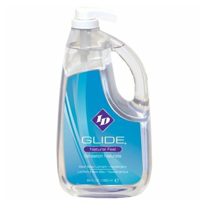 ID GLIDE - LUBRIFICANTE A BASE ACQUA + NATURAL FEEL IPOALLERGENICO 1900 ML ID GLIDE - LUBRIFICANTE A BASE ACQUA + NATURAL FEEL IPOALLERGENICO 1900 ML