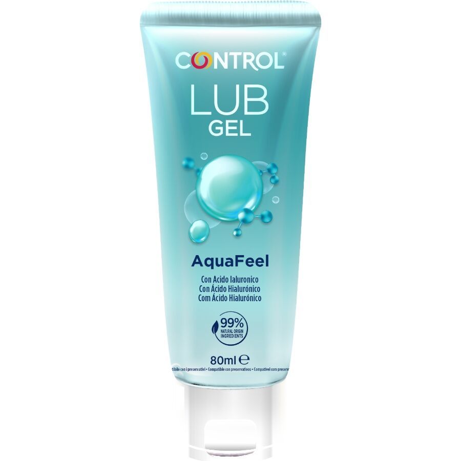 CONTROL - LUBRIFICANTE AQUAFEEL CON ACIDO IALURONICO 80 ML CONTROL - LUBRIFICANTE AQUAFEEL CON ACIDO IALURONICO 80 ML