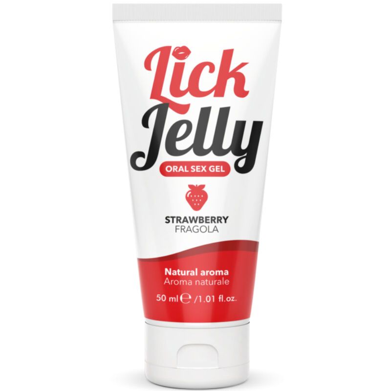 INTIMATELINE - LICK JELLY LUBRIFICANTE ALLA FRAGOLA 50 ML INTIMATELINE - LICK JELLY LUBRIFICANTE ALLA FRAGOLA 50 ML