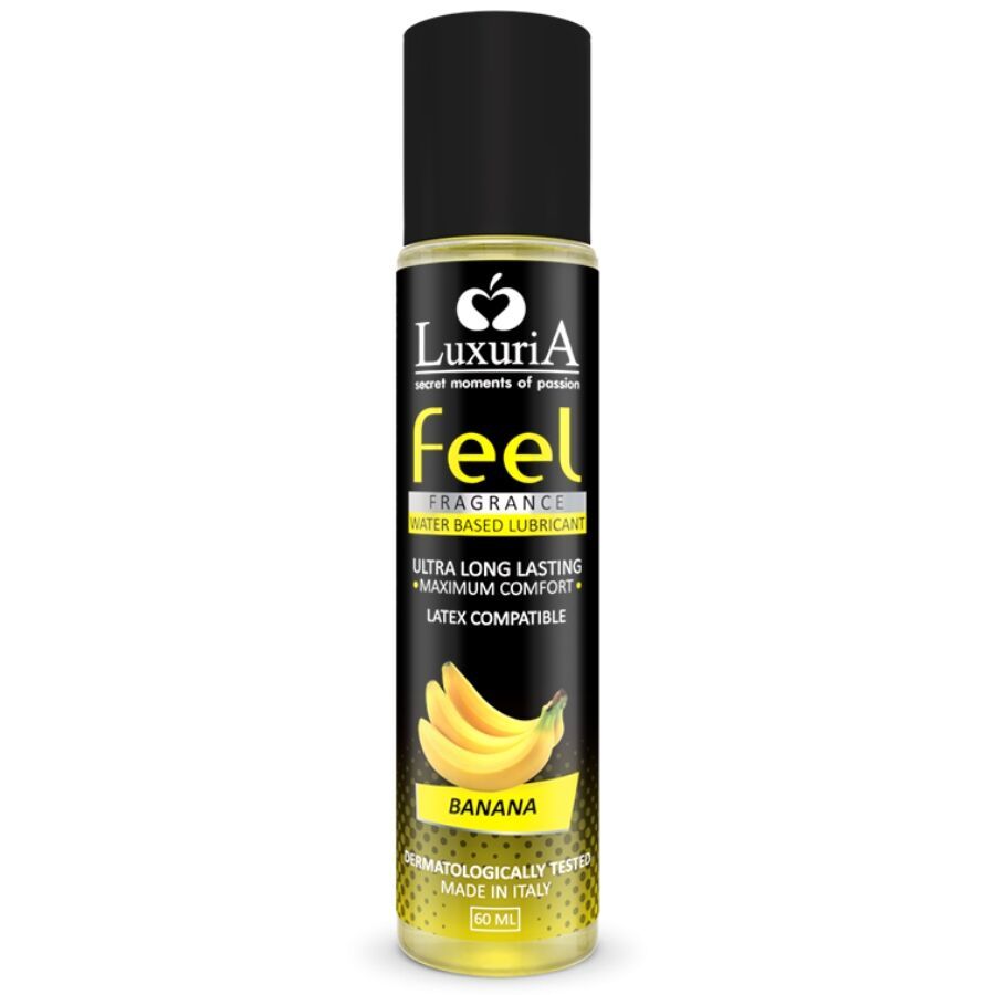 INTIMATELINE - LUXURIA FEEL BANANA LUBRIFICANTE A BASE ACQUA 60 ML INTIMATELINE - LUXURIA FEEL BANANA LUBRIFICANTE A BASE ACQUA 60 ML