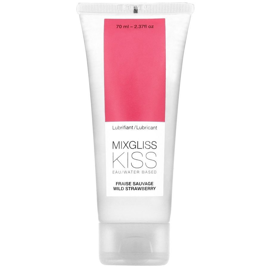 MIXGLISS - LUBRIFICANTE A BASE ACQUA GUSTO FRAGOLA 70 ML MIXGLISS - LUBRIFICANTE A BASE ACQUA GUSTO FRAGOLA 70 ML