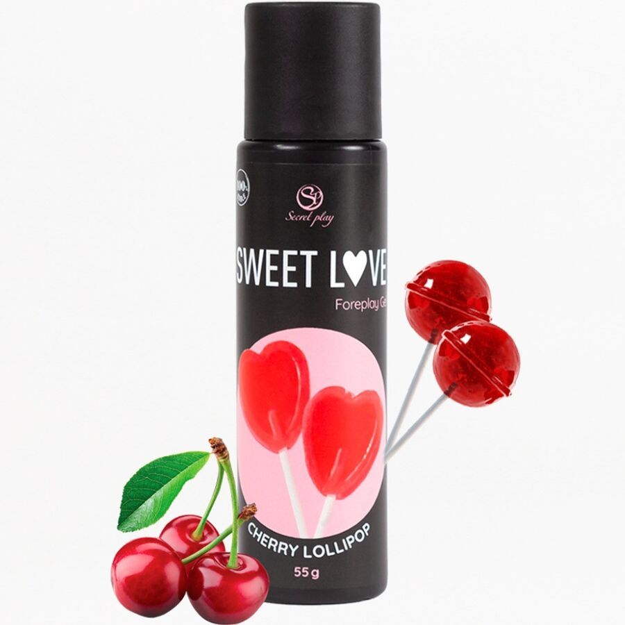 SECRETPLAY - GEL LECCA LECCA ALLA CILIEGIA DOLCE AMORE 60 ML SECRETPLAY - GEL LECCA LECCA ALLA CILIEGIA DOLCE AMORE 60 ML