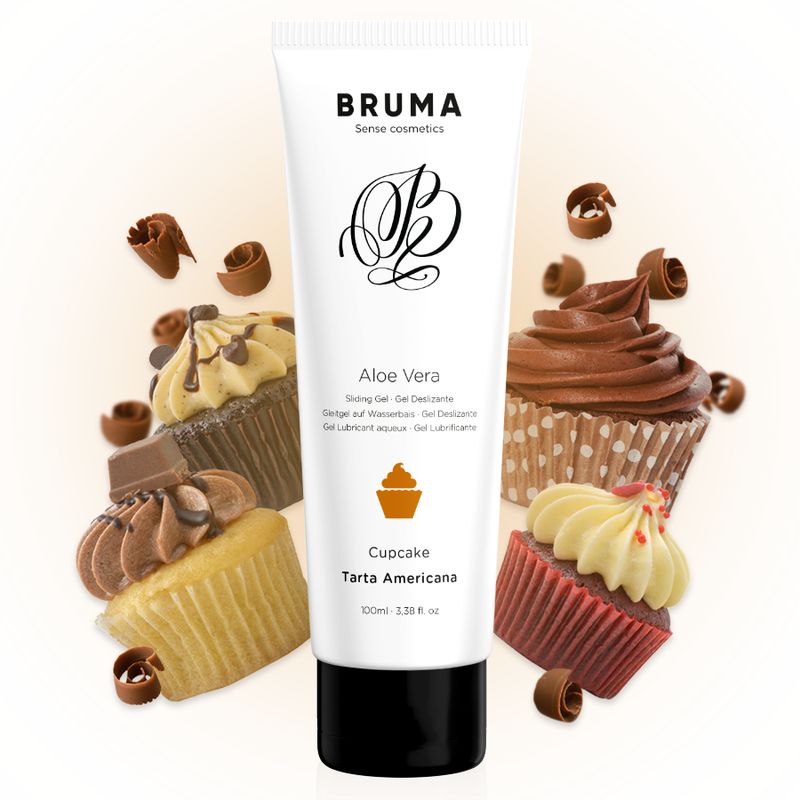BRUMA - GEL SCORREVOLE ALOE VERA GUSTO CUPCAKE 100 ML BRUMA - GEL SCORREVOLE ALOE VERA GUSTO CUPCAKE 100 ML