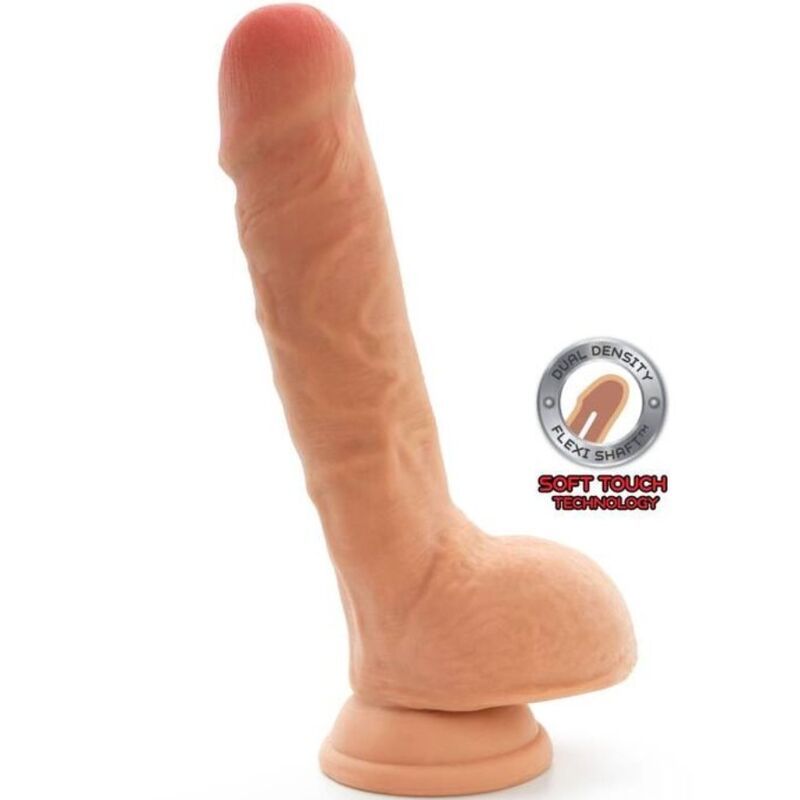 GET REAL - DILDO A DOPPIA DENSIT 18 CM PALLE DI PELLE GET REAL - DILDO A DOPPIA DENSIT 18 CM PALLE DI PELLE