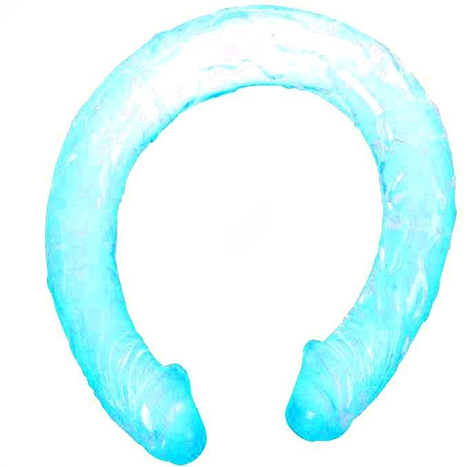 BAILE - DOPPIO DONG BLU 44.5 CM BAILE - DOPPIO DONG BLU 44.5 CM